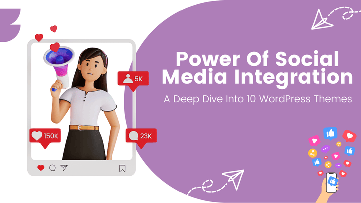 Social Media Integration WordPress Themes