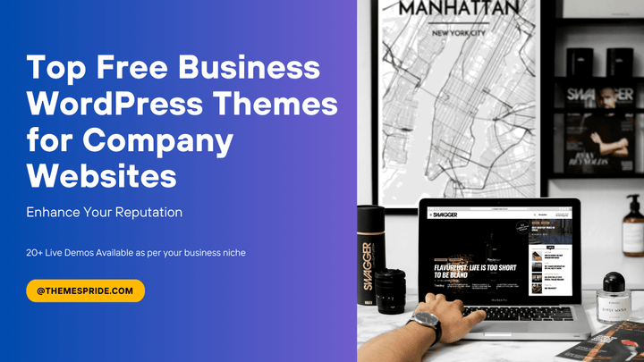Top Free WordPress Themes for Company Websites