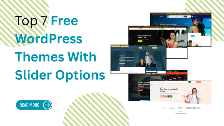 Free WordPress Themes With Slider Options