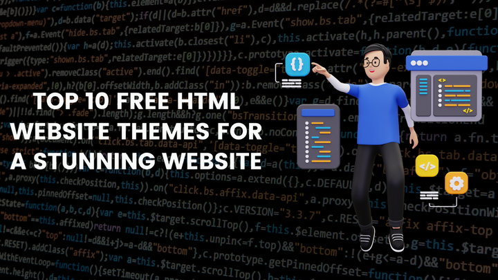 Top 10 free html website Themes For A Stunning Website