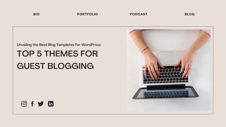 Top 5 themes for Guest Blogging