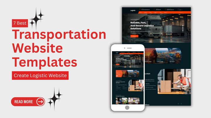 Transportation Website Templates