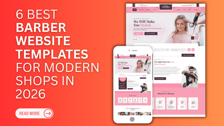 Barber Website Templates