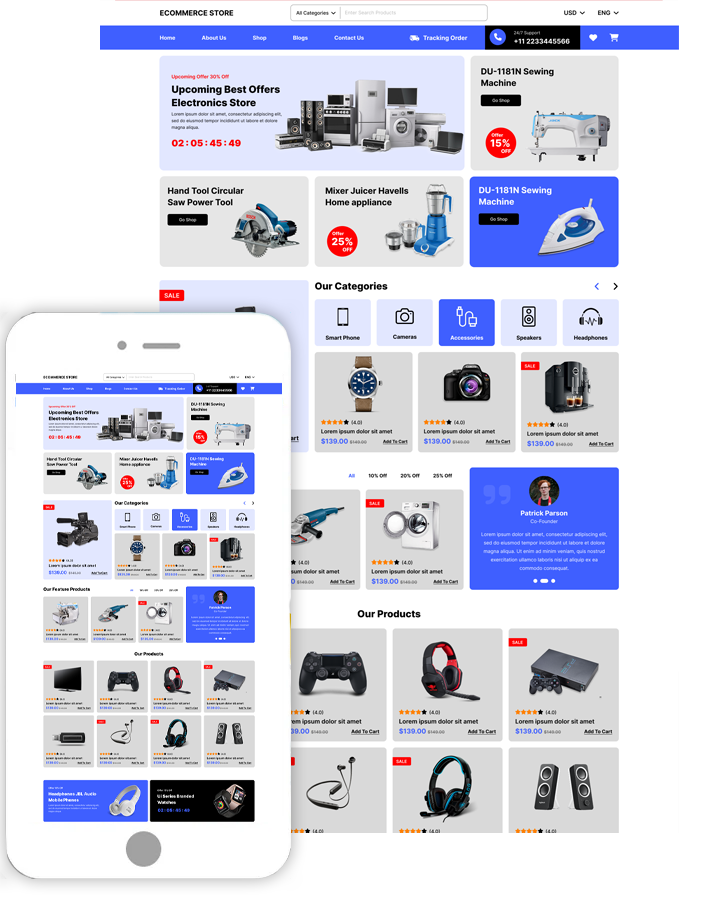 Appliances Store WordPress Theme
