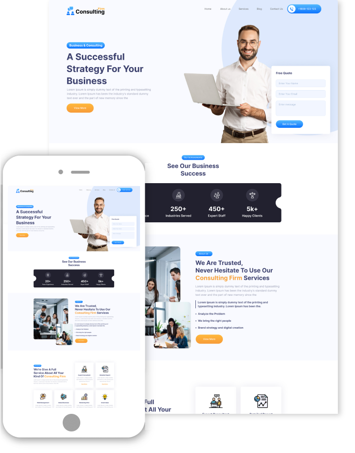 Career WordPress Theme