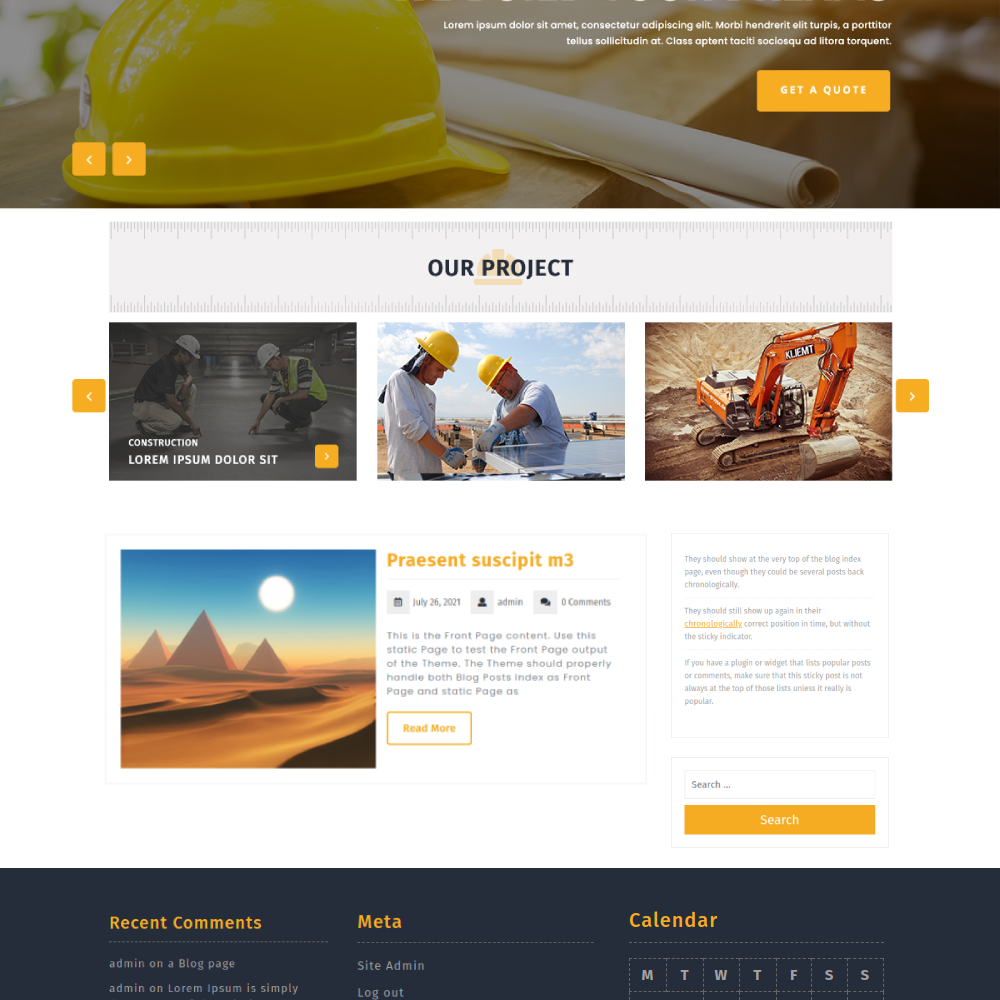 Free Property Builder WordPress Theme