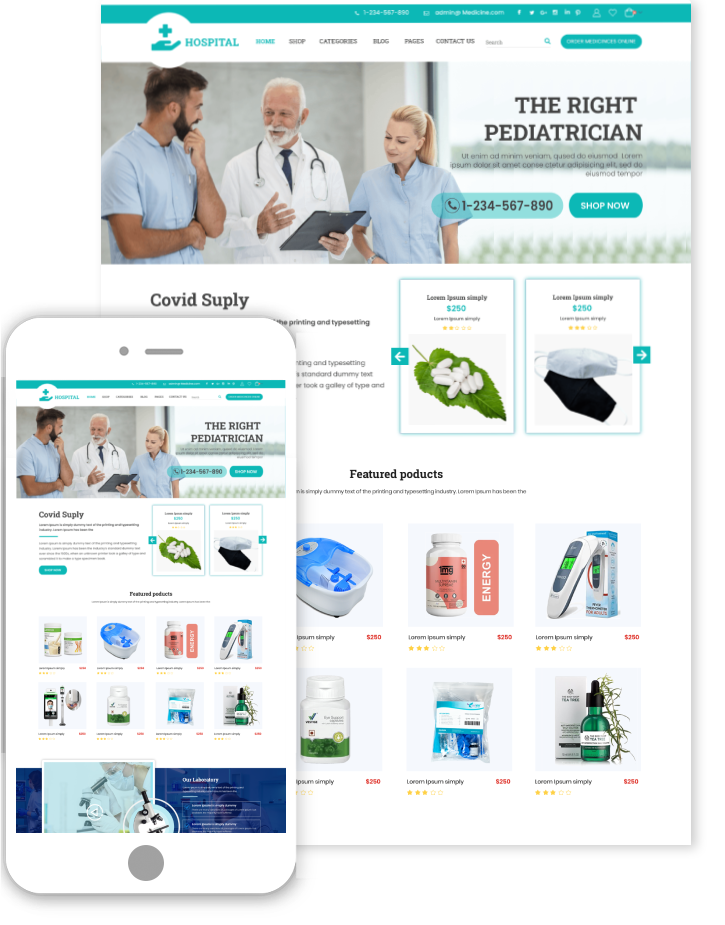 Health Care WordPress Theme