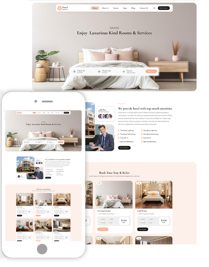 Hotel WordPress Theme