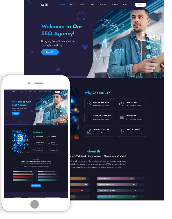 Marketing WordPress Theme