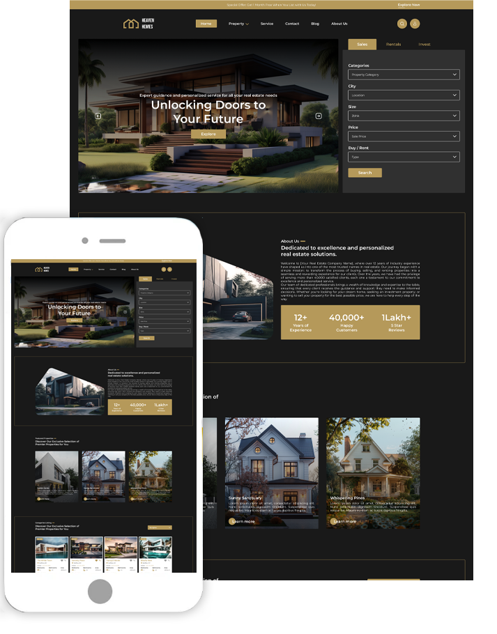 Real Estate WordPress Theme