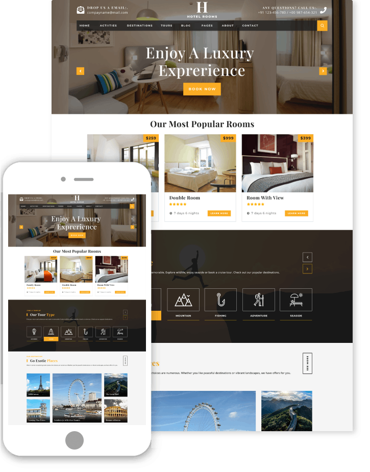 Resort WordPress Theme