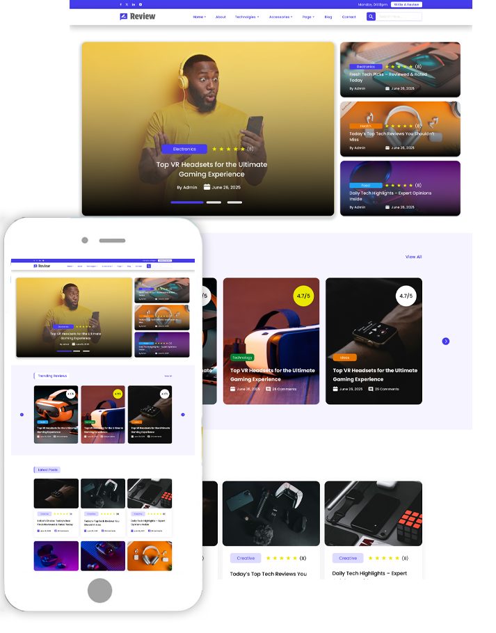 Review WordPress Theme