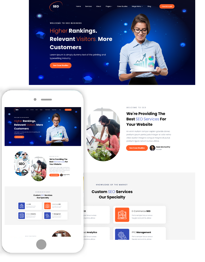 SEO Agency WordPress Theme