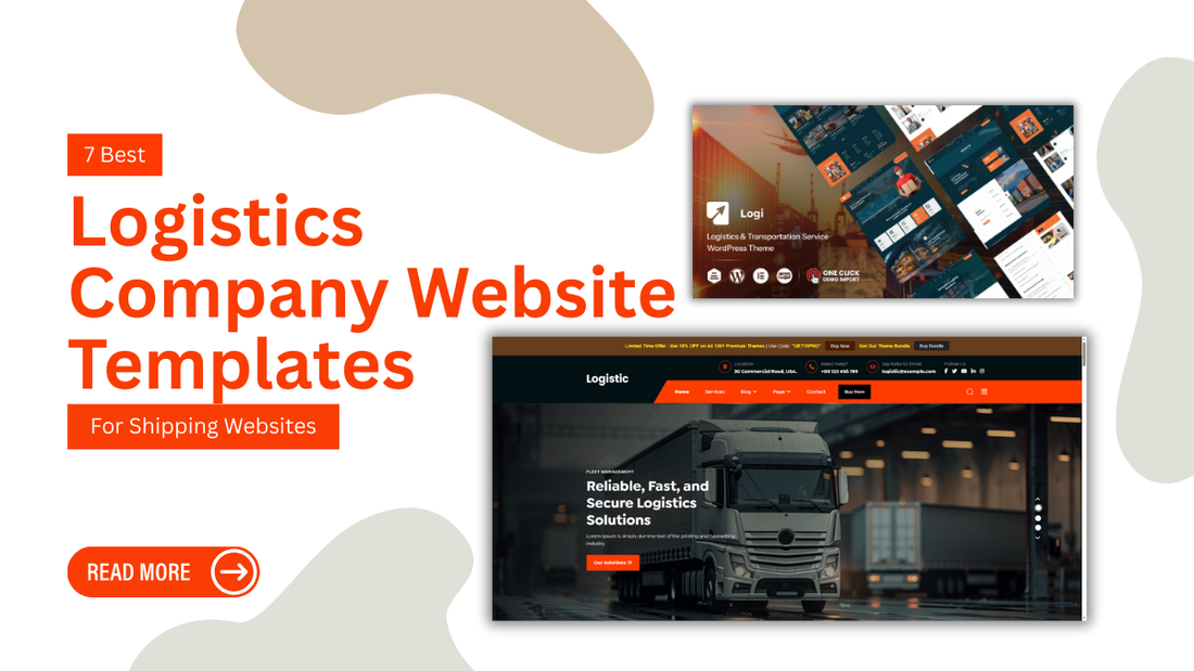 Logistics Company Website Templates