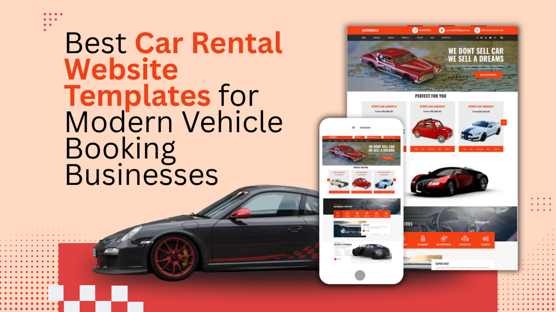 Car Rental Website Templates