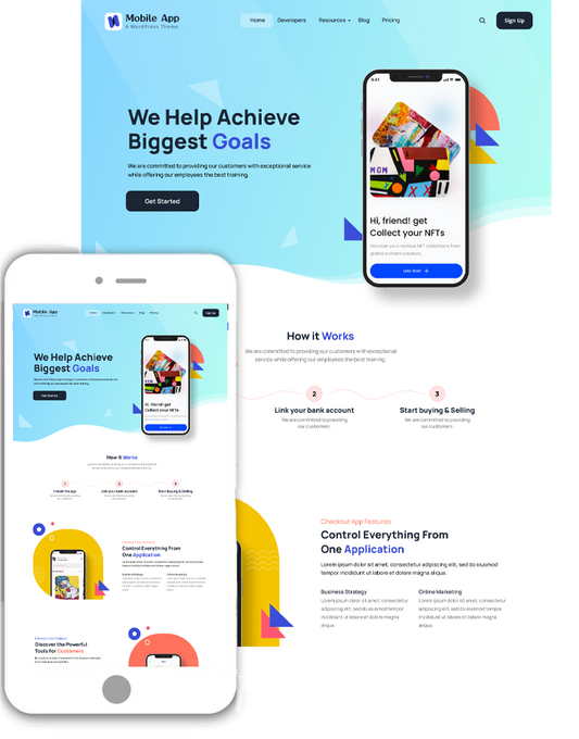 App WordPress Theme