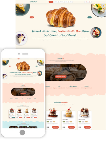 Bakery Shop WordPress Theme