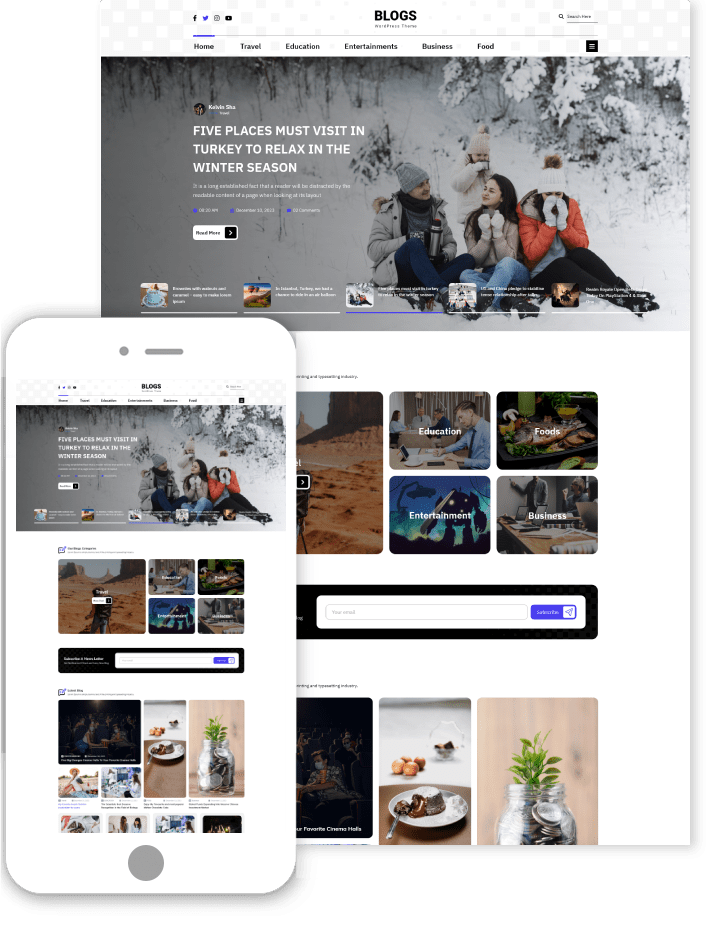 Blog Themes Examples Discover the Best Blog WordPress Theme for Your Site