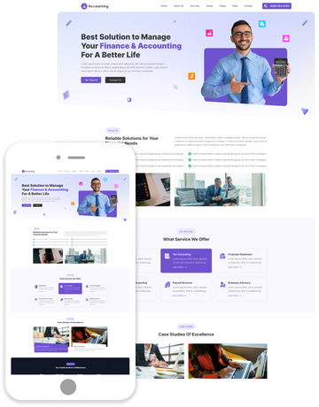 Business Accountant WordPress Theme