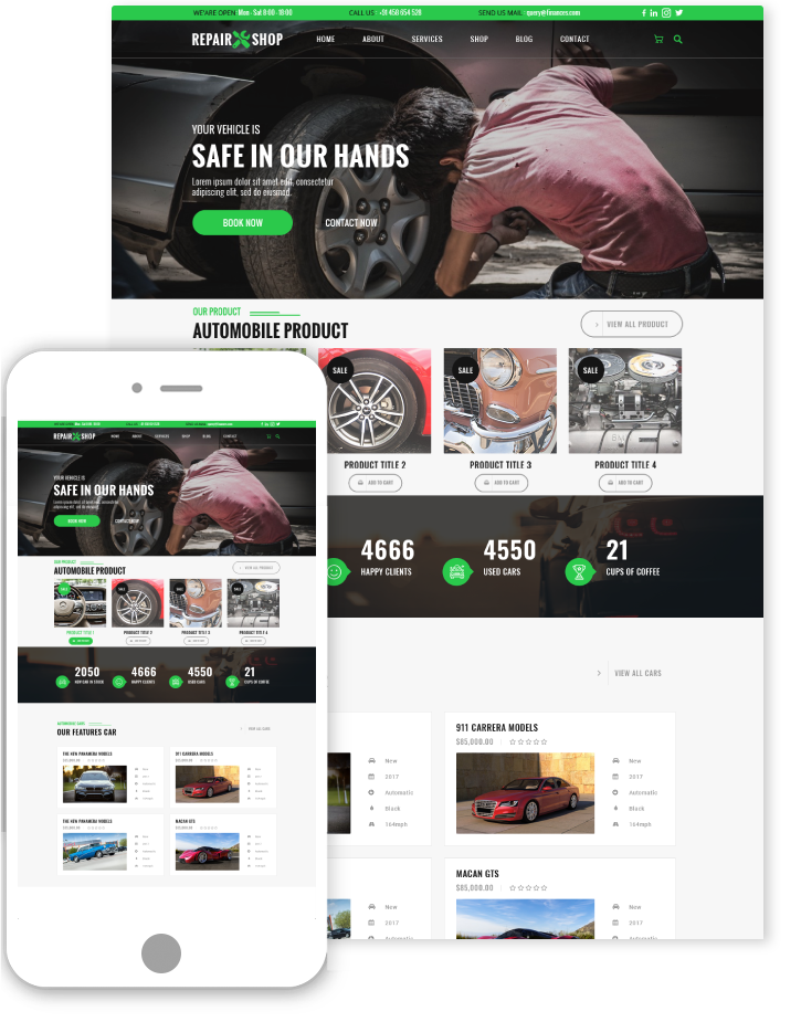 Car Repair WordPress Theme