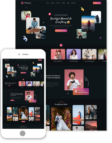 Premium Cinematic WordPress Theme