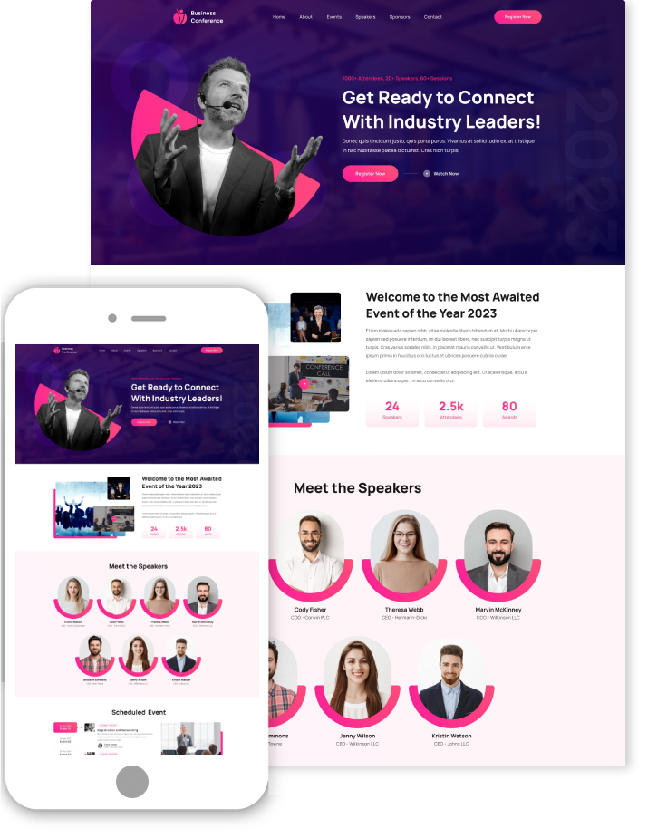 Conference WordPress Theme