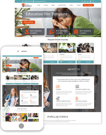 Education Hub WordPress Theme