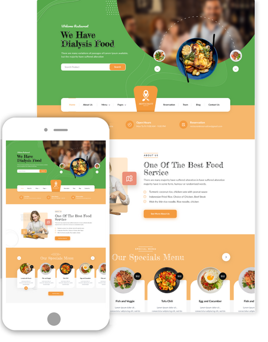 Fast Food WordPress Theme