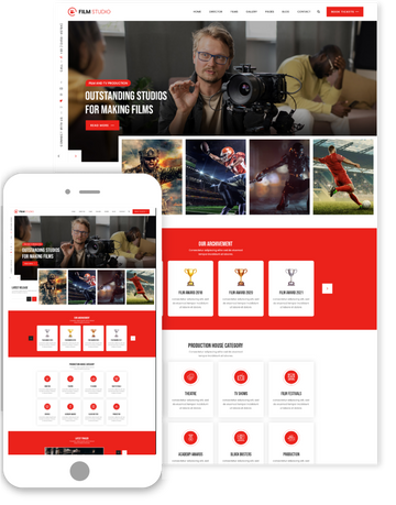 Film Maker WordPress theme