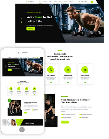 Gym WordPress Theme