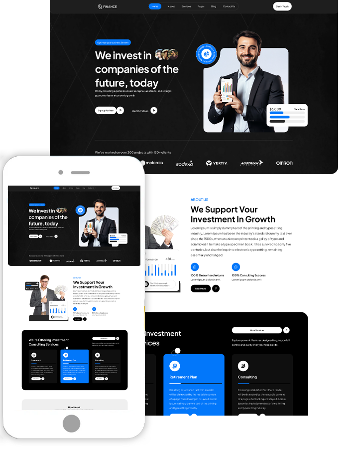 Investment WordPress Theme