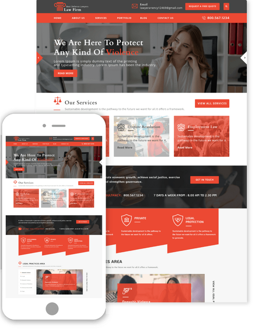 Legal WordPress Theme