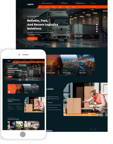 Logistics Provider WordPress Theme