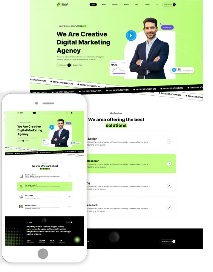 Marketing Agency WordPress Theme
