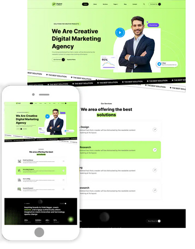 Marketing Agency WordPress Theme