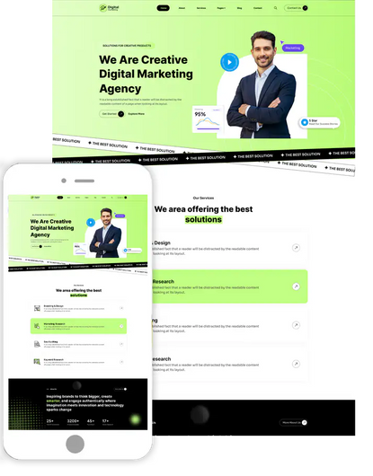 Marketing Agency WordPress Theme