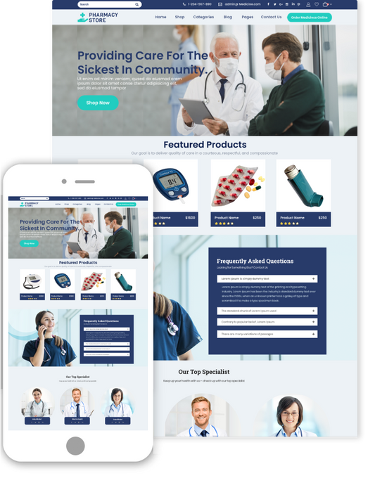 Medicine WordPress Theme