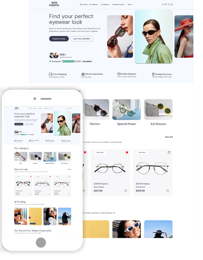 Optician WordPress Theme