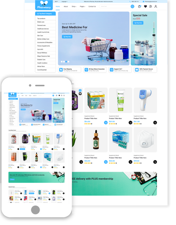 Online Pharmacy WordPress Theme