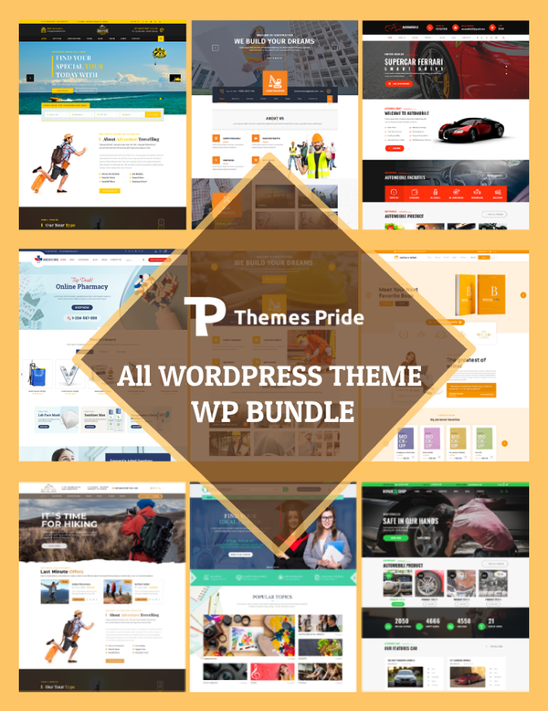 WordPress Theme Bundle | 120+ Premium Themes in one bundle