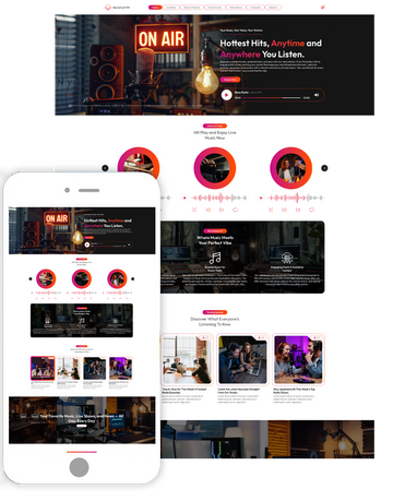 Radio Station WordPress Theme