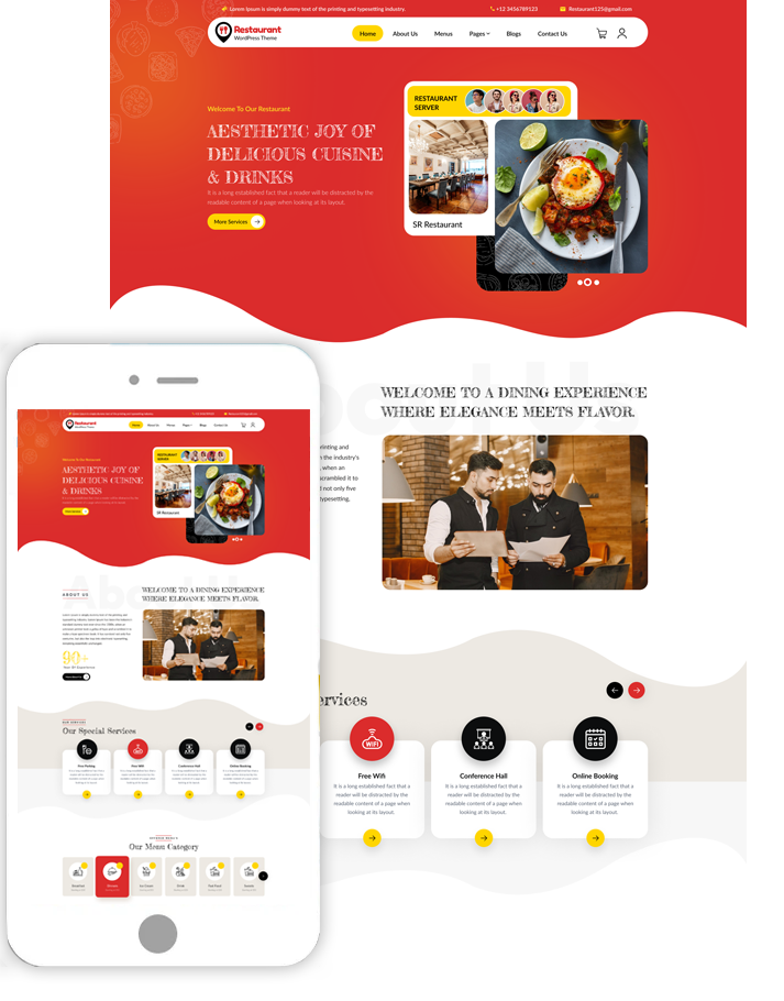 Restaurant WordPress Theme