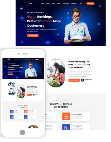 SEO Agency WordPress Theme
