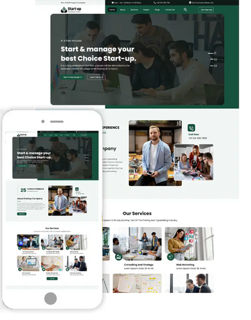 Startup WordPress Theme