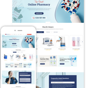 Online Pharmacy WordPress Theme