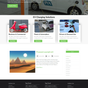 Free Automotive WordPress Theme
