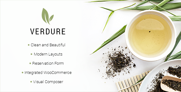 Verdure - Top herbal WordPress themes