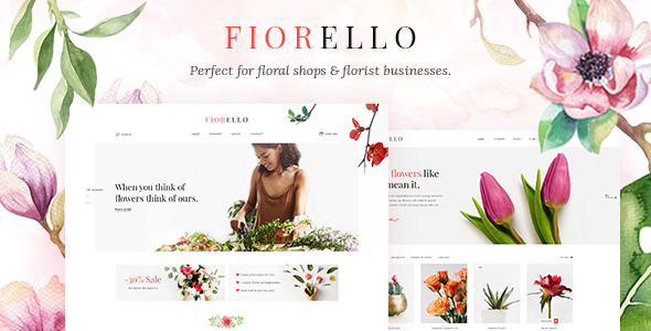 Fiorella - Top herbal WordPress themes
