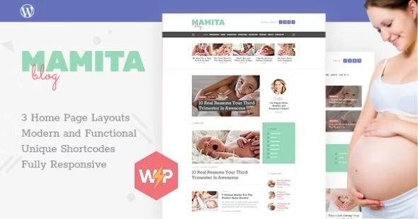 Mamita - a pregnancy WordPress theme